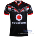 All sublimation nz polyester black colors team cheap rugby jerseys